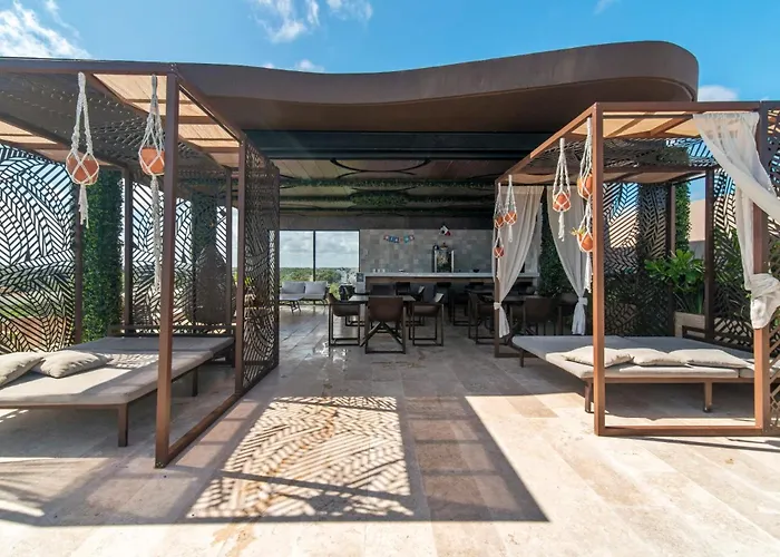 Apartment Menesse Hideaway - Elegant Bohemian Tulum